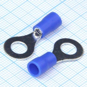 TRI-2-6 Наконечник кольцевой М6 (1,5-2,5) синий