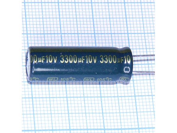 Конд.3300/10V 1030 +105°C