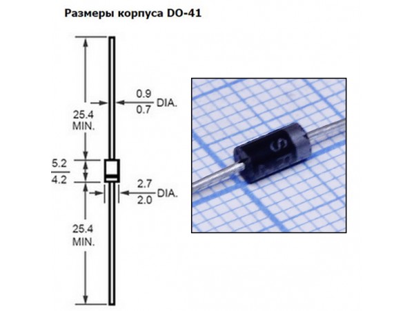 SR160 (60V; 1A) Диод