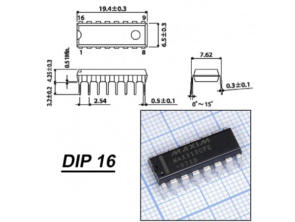 MAX310CPE
