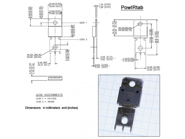 150EBU02 (200V/150A) диод быстрый