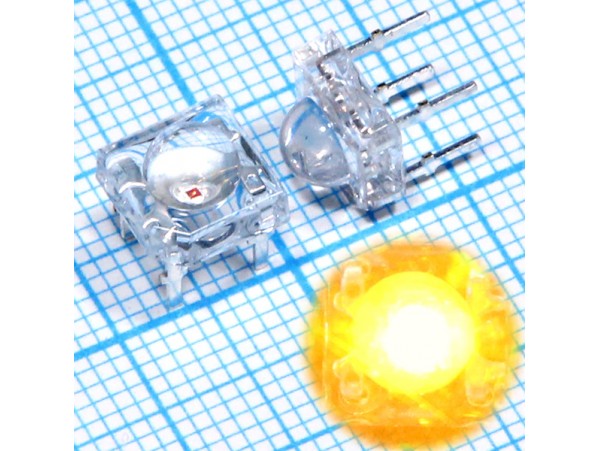 LED BL-FK43F1 ж.1000mCd 7.6х7.6