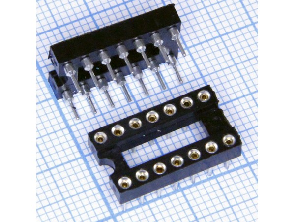 SCSM-14 Розетка dip узкая цанговая