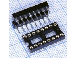 SCSM-16 розетка dip узкая цанговая
