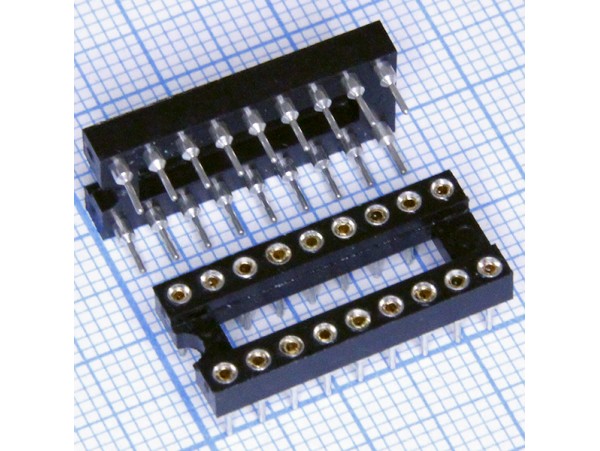 SCSM-18 Розетка dip узкая цанговая