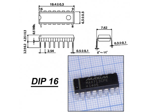 MAX713CPE