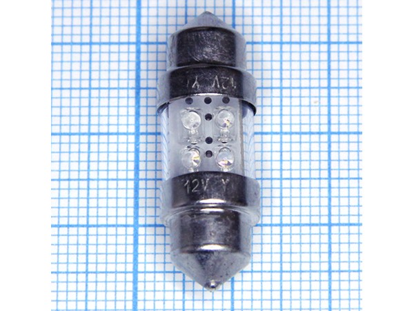 4 LED 3mm LED (Y) лампа