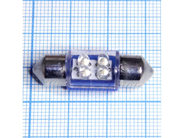 4 LED 3mm (B) лампа