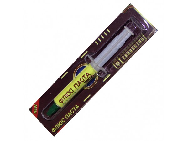 Флюс-паста Connector, шприц 2мл