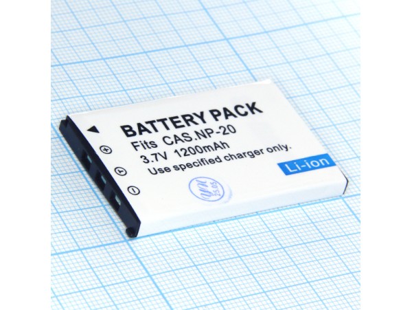 Casio NP-20 Аккумулятор 3,7V/1200mAh