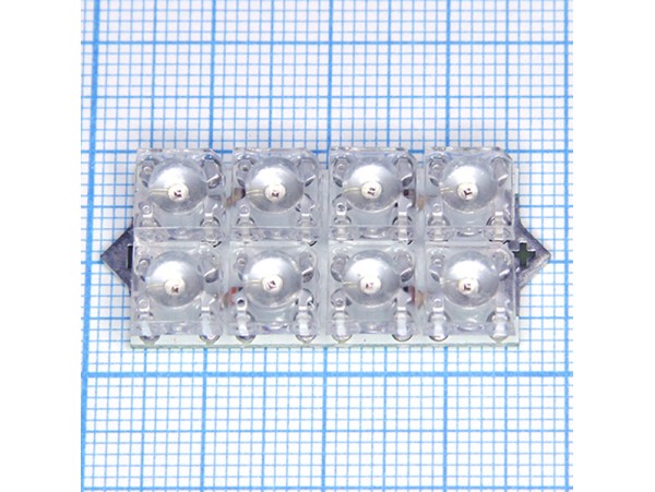 8 LED D-212R (R) лампа