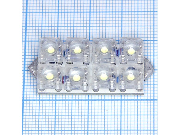 8 LED D-212W (R) лампа