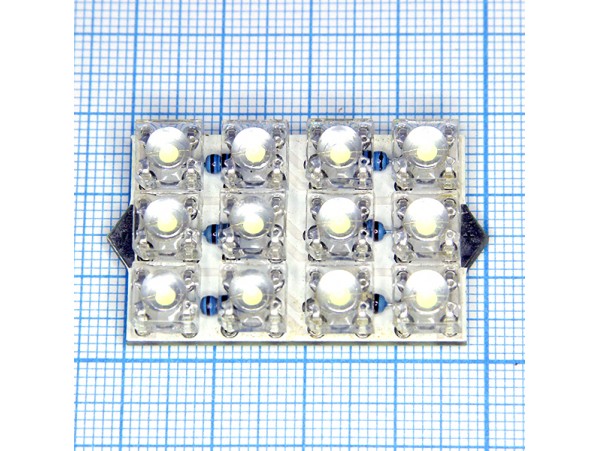 12 LED D-313W (E) лампа