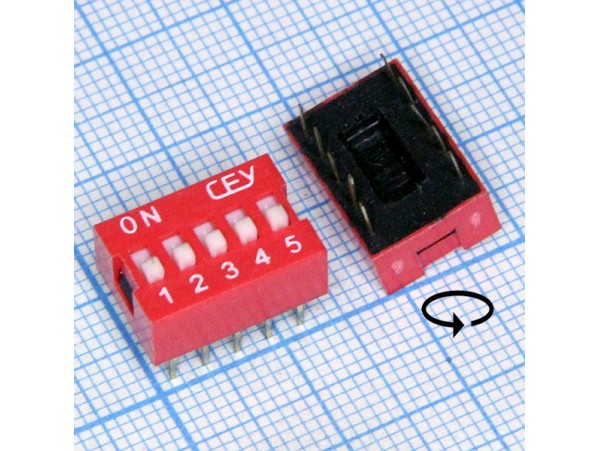 SWD1-5 переключатель DIP (DS-05)