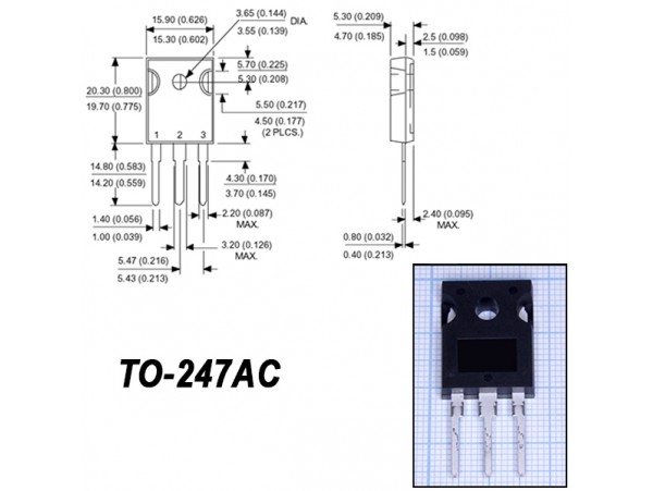 HFA50PA60C (600V/25A) Диод Шоттки
