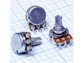Резистор 250к под гайку d=16 L=14 Alpha RV16AF-10