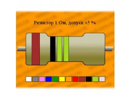 Резистор-16-1 Ом С5-35В 5%