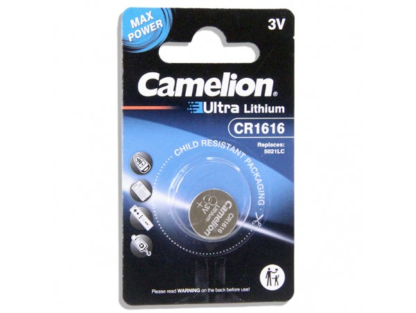 CR1616 Camelion 3V