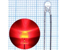 LED L-934SET red d=3