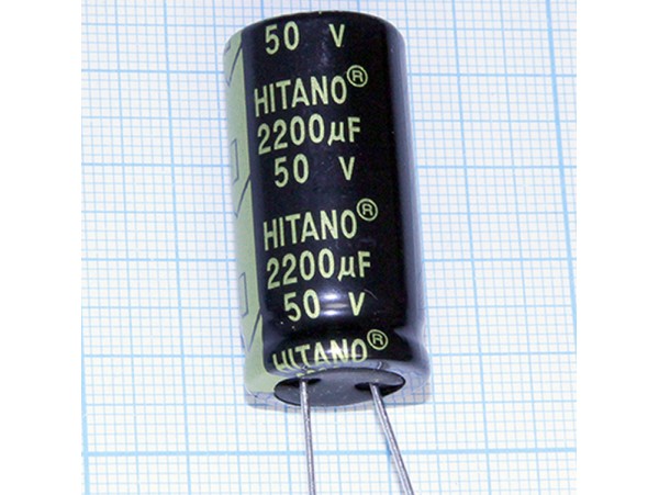 Конд.2200/50V 1836 +105°С EXR