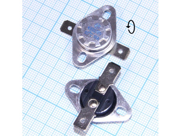 KSD-F01-90 90°C/250V/10A Термостат нормально замкнутый