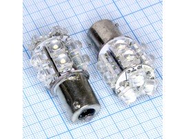 BA15S 13white LED лампа