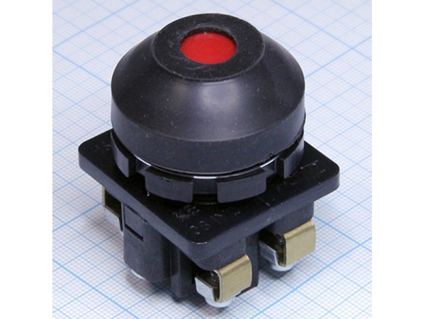 КЕ-081 исп.5 660V/10A on-(off) NC красная кнопка