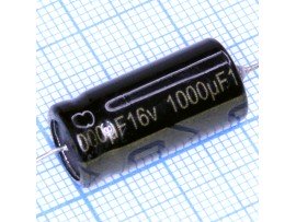 Конд.1000/16V 1021 (аксиал)