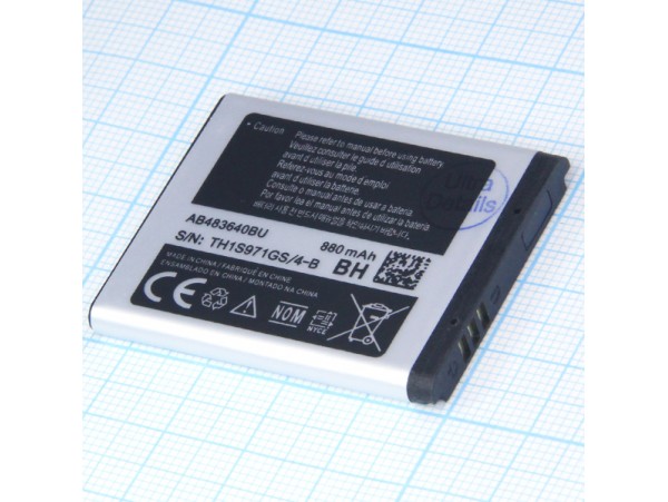 SAM E200 Акк. 880 mAh 3.7V AB483640BU