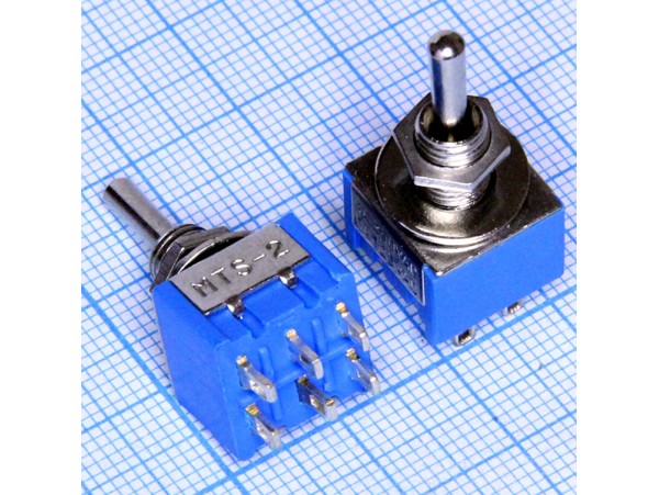 MTS-223 3A/250V Тумблер без фиксации