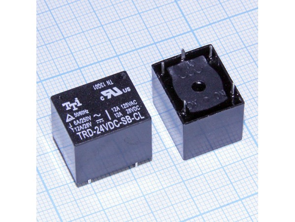 Реле 24VDC TRD-24VDC-SB-CL 1C 12A/250VAC