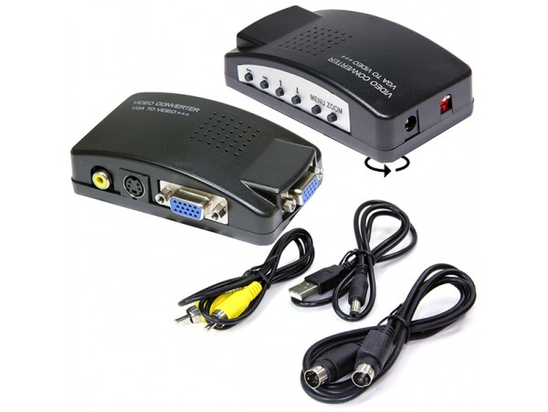 Конвертер VGA => VGA, RCA-Video, S-Video