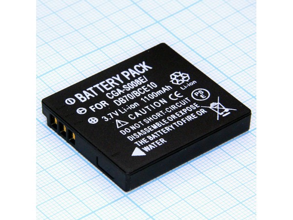 Panas DMW-BCE10  Аккумулятор 3,6V/1100mA