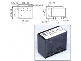 Транс. ТПГ-0,7 9V/0,01A