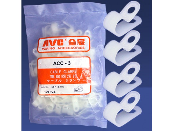 ACC 3-W /100PCS/ Держ.кабеля 9мм
