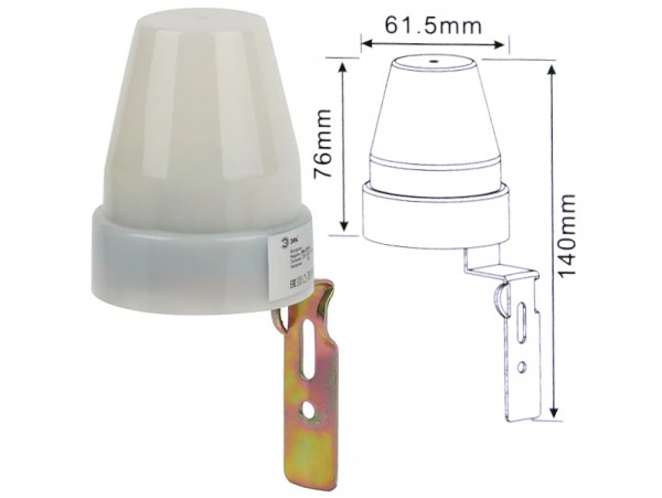 DF 302 фотореле (датчик освещенности) ЭРА