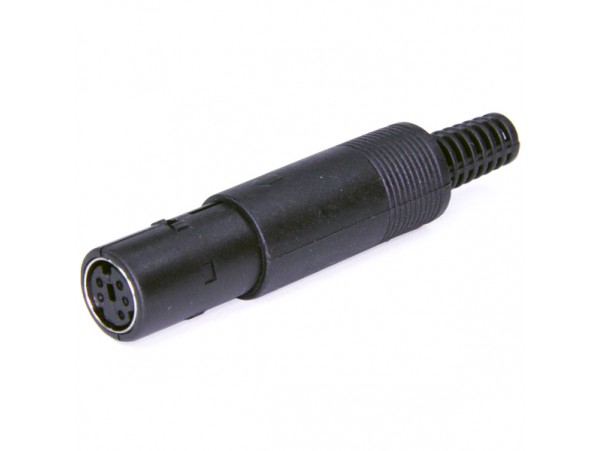 Гнездо mini DIN-5 на кабель