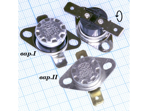 KSD-301-050C 250V10A Термостат нормально замкнутый
