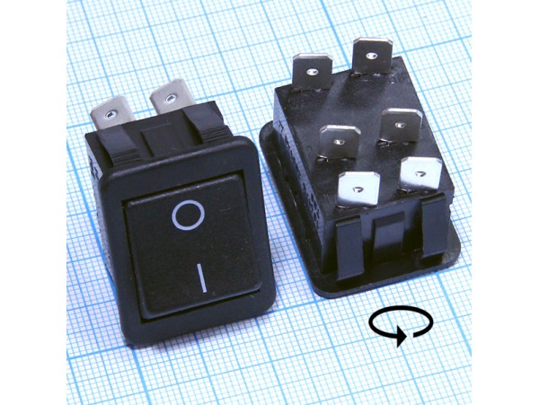 SC-767 250V/15A on-(on) переключатель