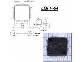 MSP430F1491IPM