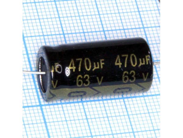 Конд.470/63V 1327 (аксиал)