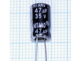 Конд.47/35V 0611 +105°C EHR Hitano