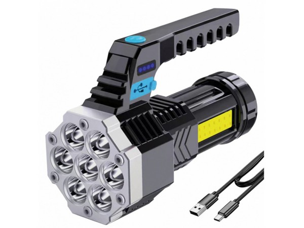 Фонарь LED53404 Ultraflash ручной 7LED акк. 4V 0.7Ah