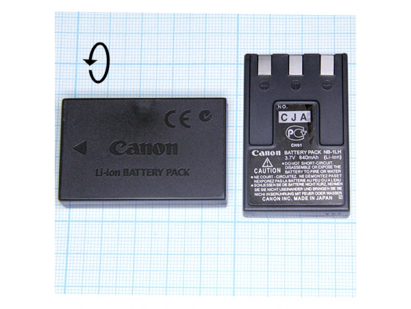 Аккумулятор Canon 3.7/840mAh NB-1LH