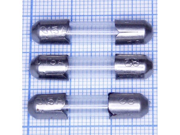 Пред.0,15А(d=6;L=30) ПК30-0,15А/250В
