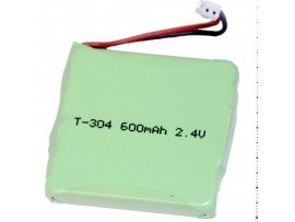 Аккумулятор 2,4V/600 NiMH T304 35*33*5