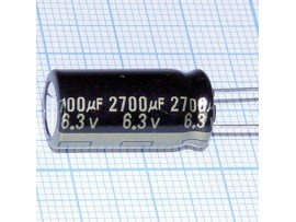 Конд.2700/6,3V 1020 105°C