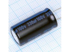 Конд.330/100V 1326+105°С Jamicon