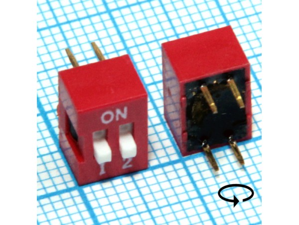 DS-02 переключатель DIP (SWD1-2)
