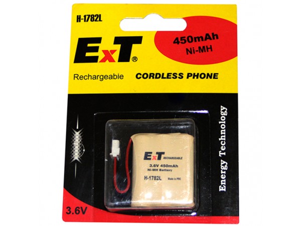 Аккумулятор 3,6V/450(3*d=10;h=35) H-1782L NIMH